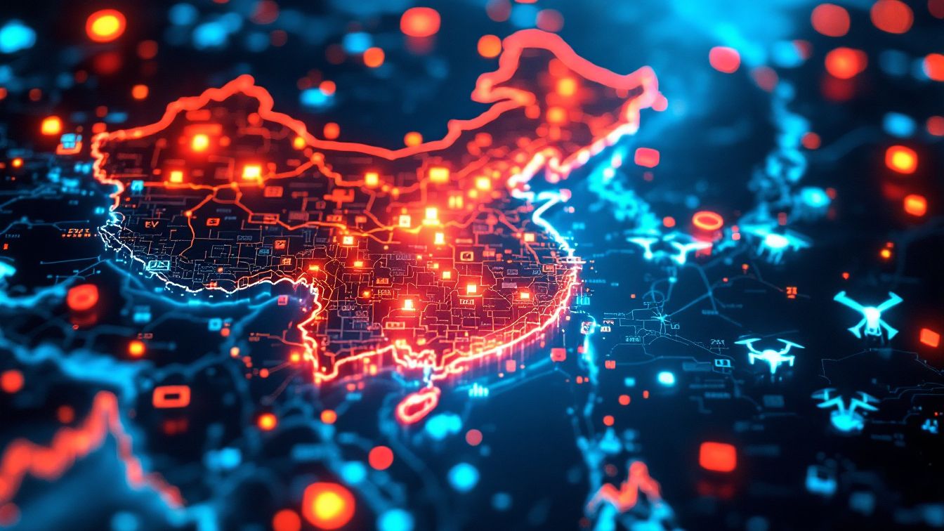 2025년 중국 희토류 수출 금지로 인한 글로벌 공급망 위기 지도 시각화