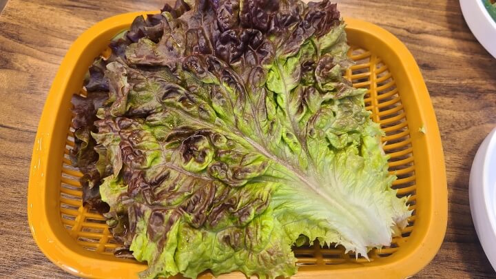 보드레족-밑반찬-상추