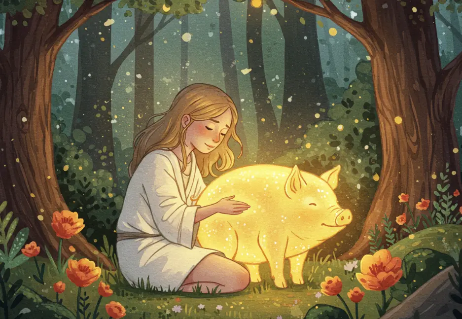 돼지를 안거나 잡는 꿈