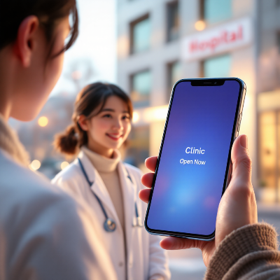 설 명절 연휴 문여는 병원 이미지