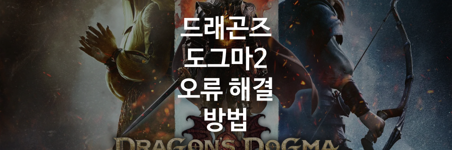 드래곤즈도그마2-오류해결방법