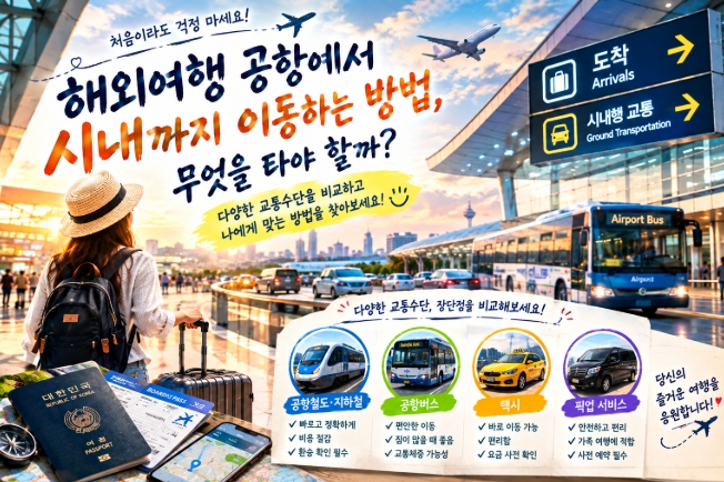 해외여행시 이동수단