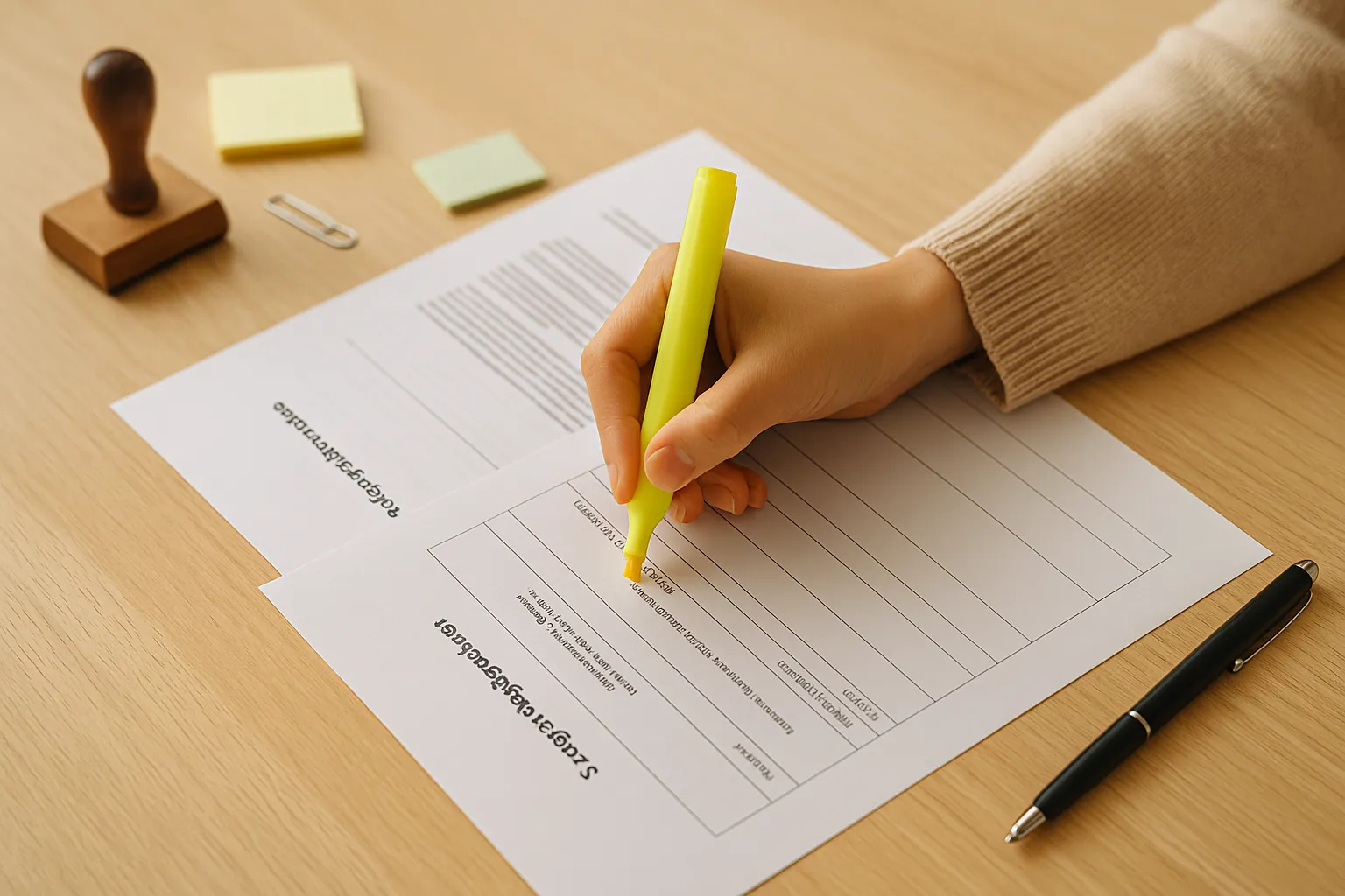 납부예외 신청 서류 체크