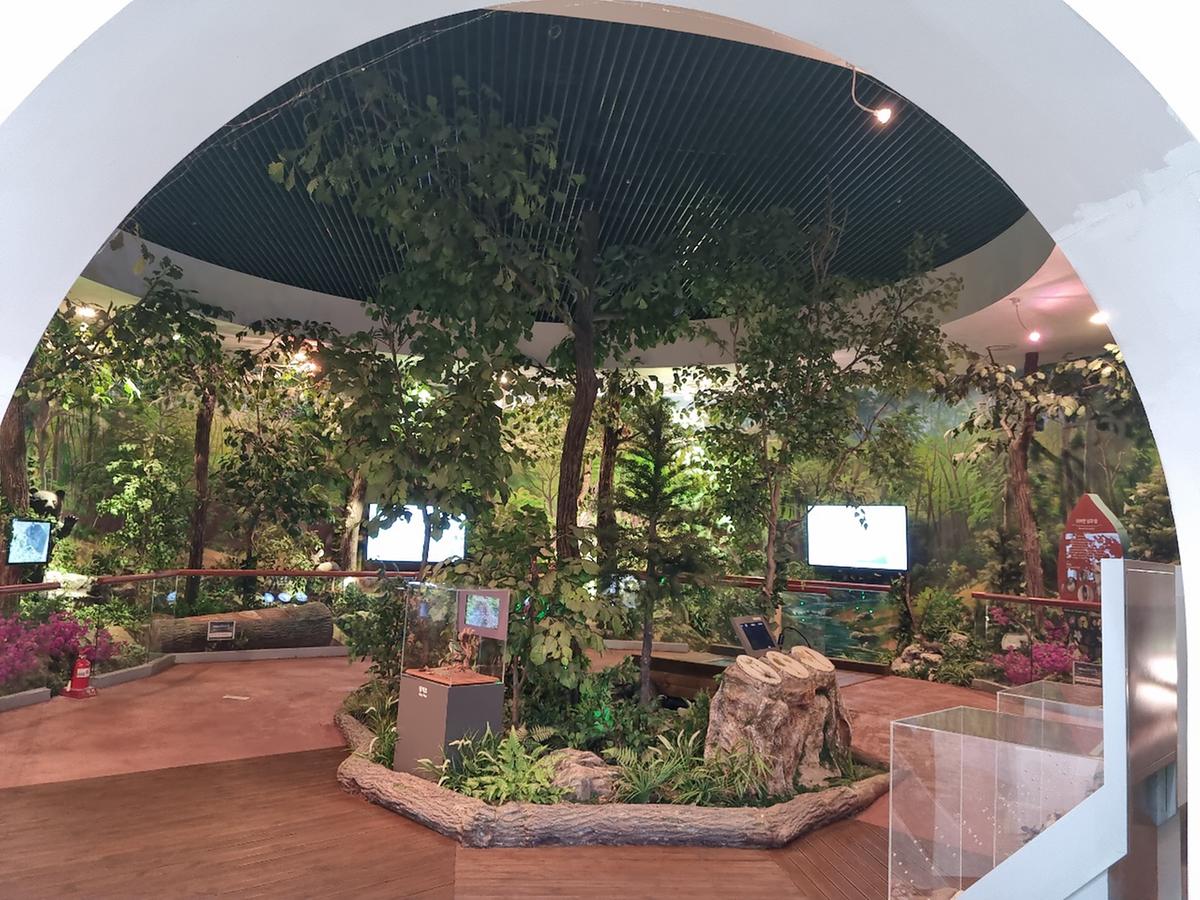 지리산생태과학관 모습