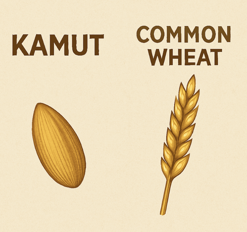 카무트와 일반밀 이미지