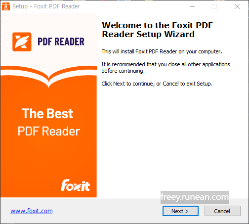 폭싯 PDF 리더(Foxit PDF READER)