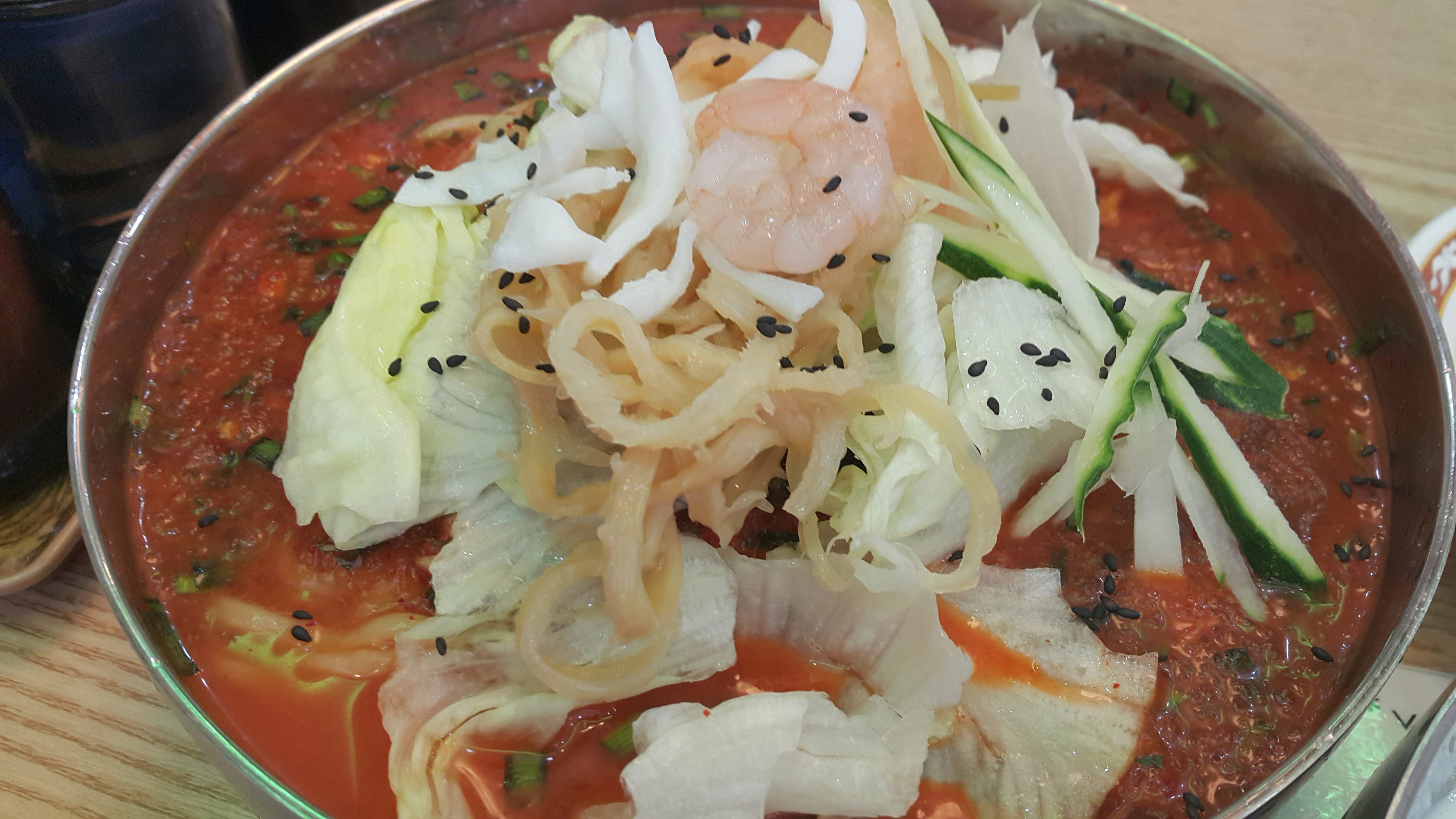 냉칼국수