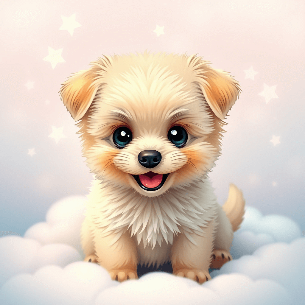 강아지가 웃는 꿈 해몽