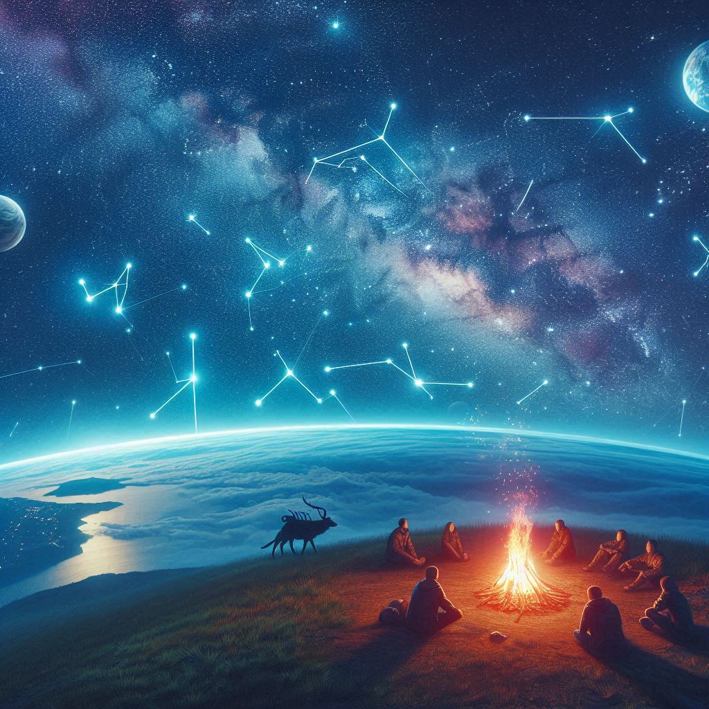 밤하늘의 오리온자리 쉽게 찾는 방법