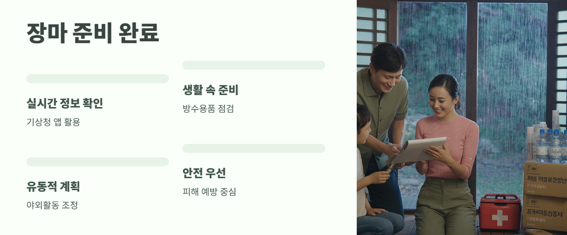장마 예상 기간 2025년 11