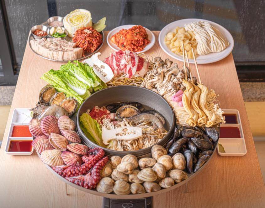 생방송오늘아침 꽃쟁반해물칼국수