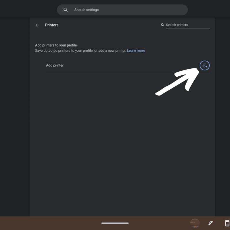 프린터를 저장된 목록에 추가