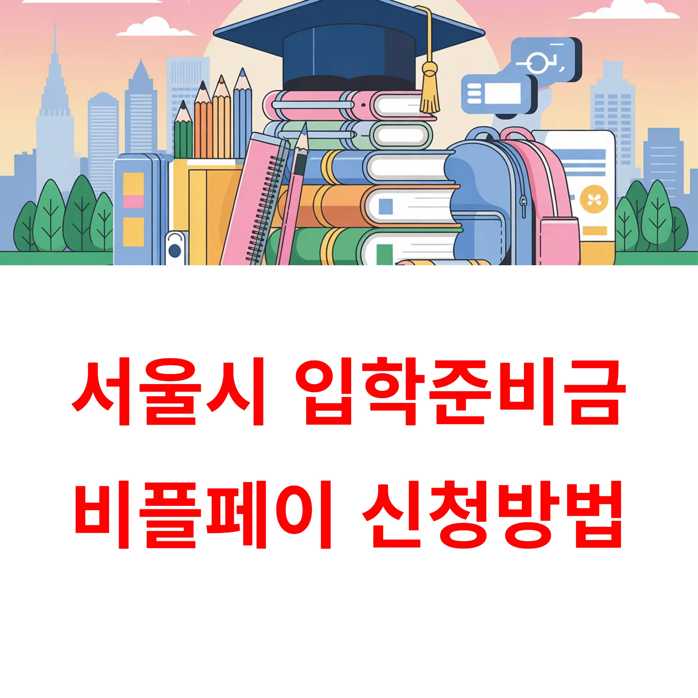 서울시 입학준비금 비플페이 신청방법