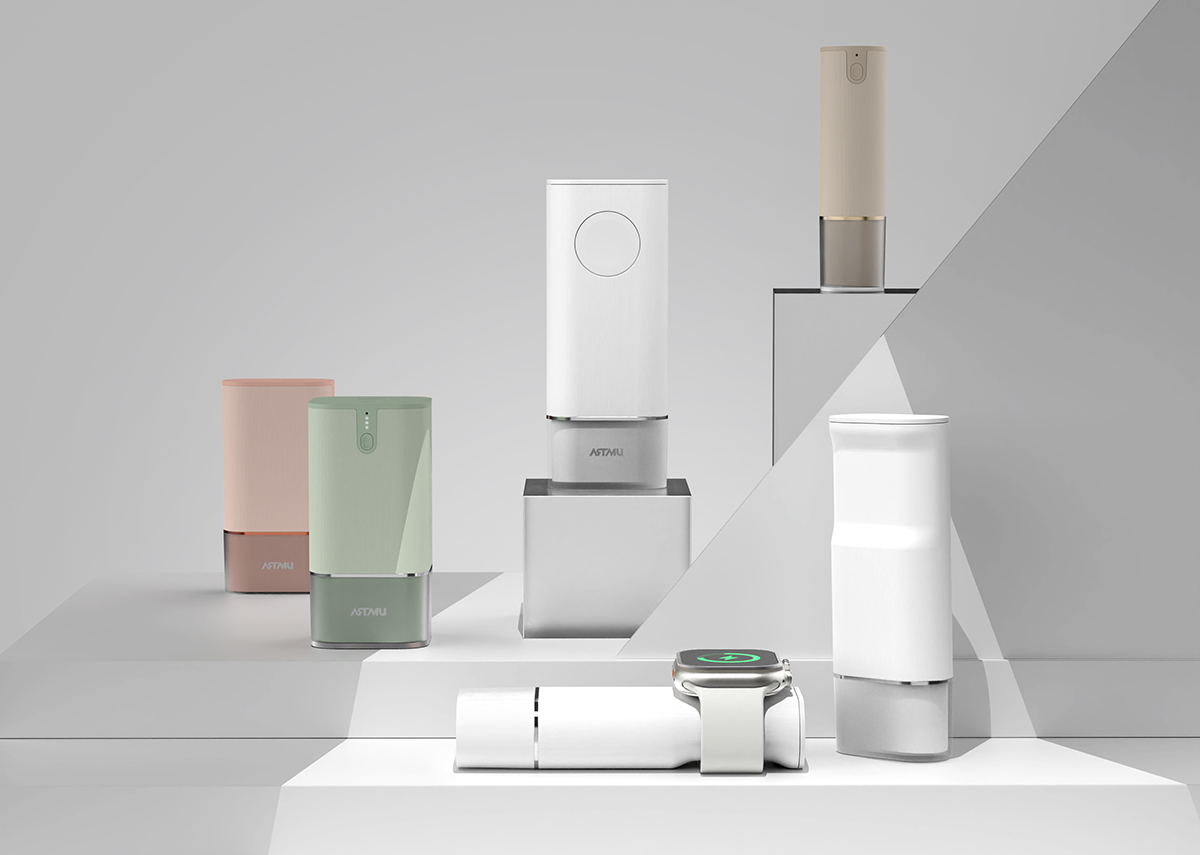 아트뮤 애플워치 무선 고속충전 보조배터리 1만mAh (AB110)