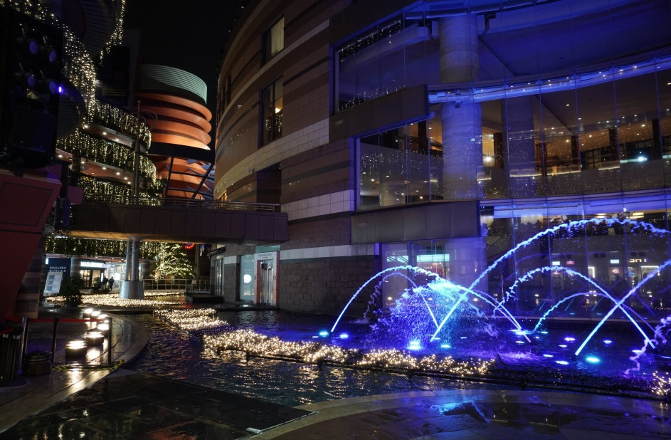 캐널시티 분수쇼 사진