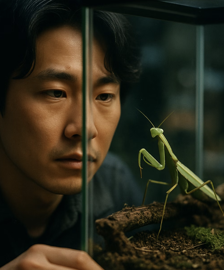 곤충의 제왕 사마귀 키우기 A to Z (먹이, 사육통, 짝짓기 완벽 가이드)
