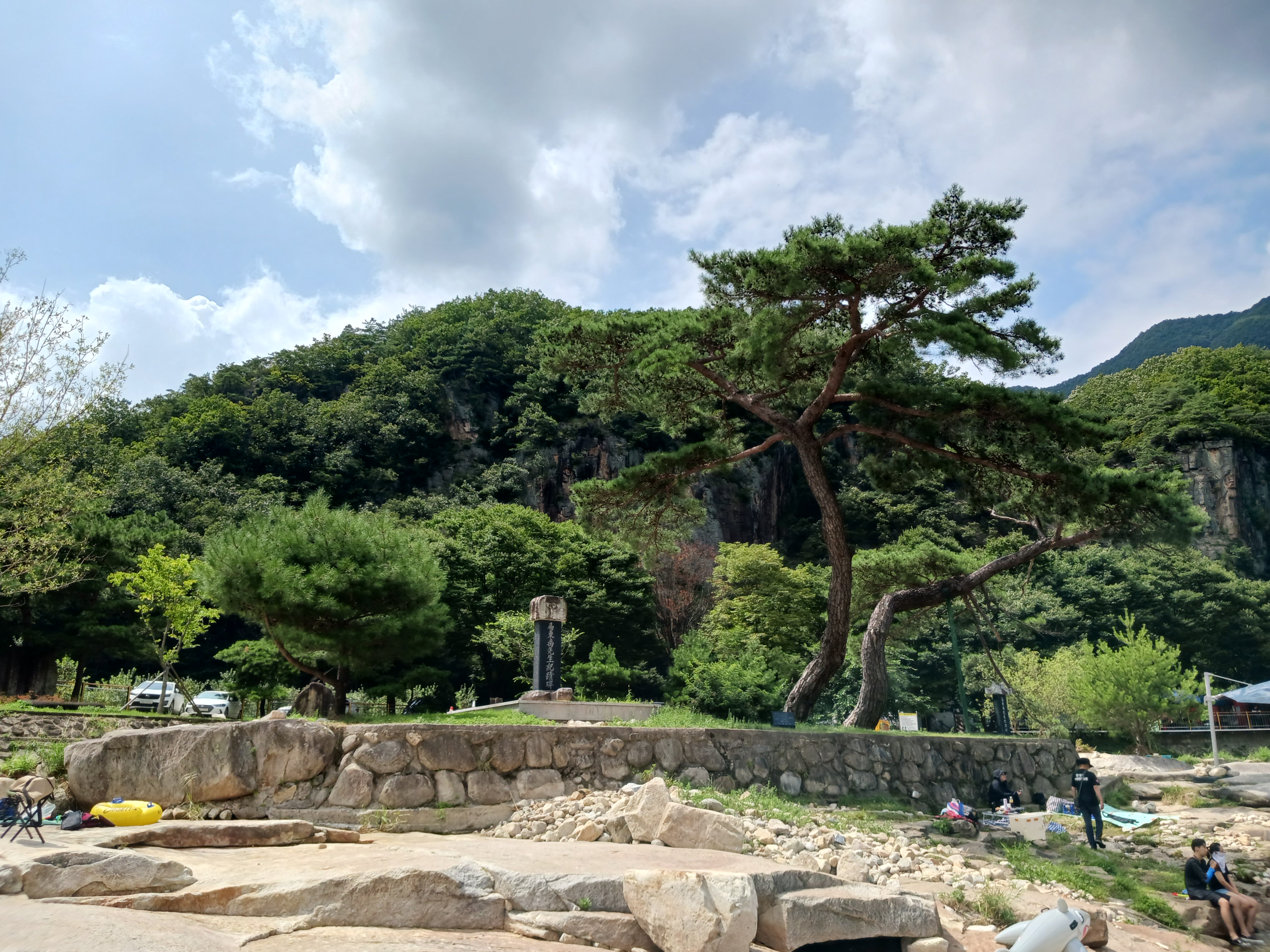 사인암계곡