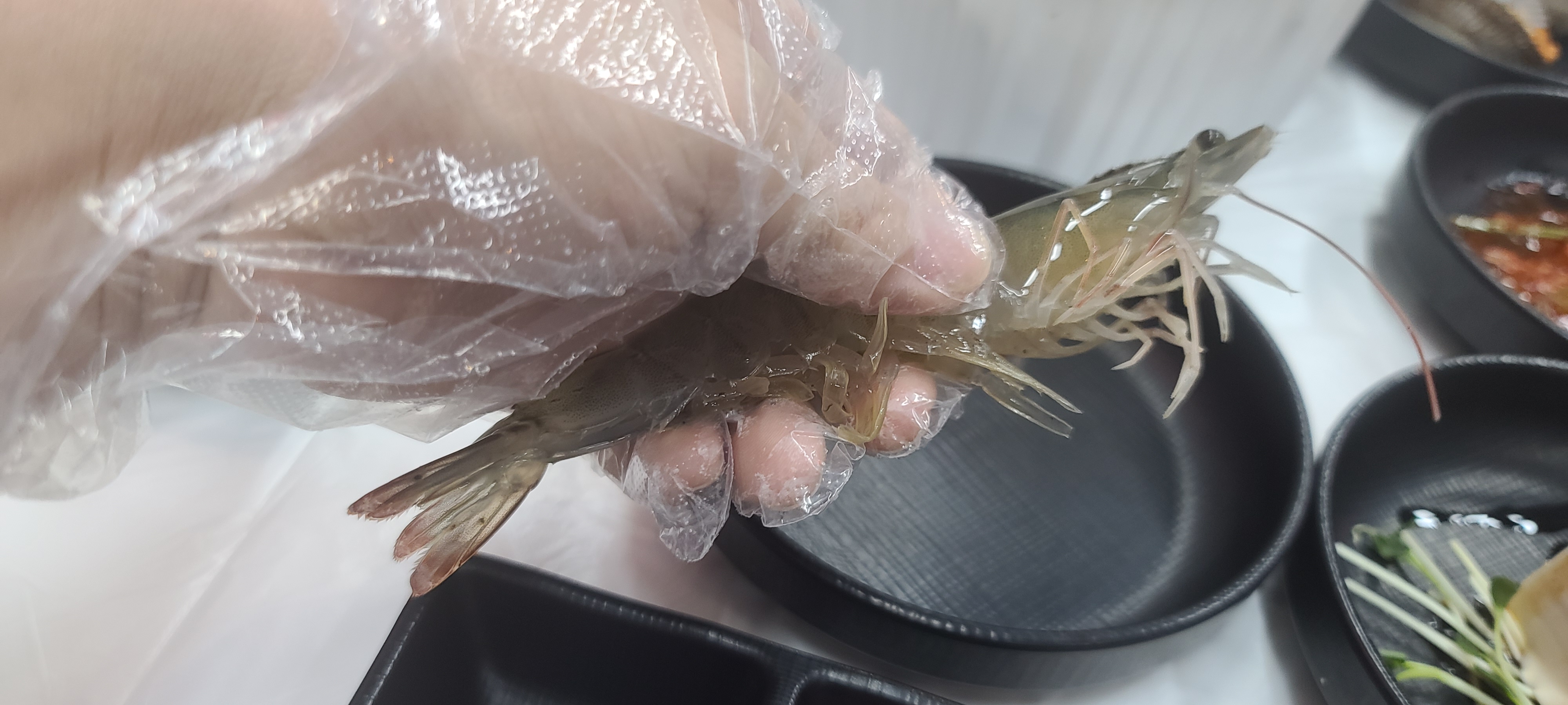 가을음식 전어회 생새우회 대하 유진수산 유진횟집 하남맛집 하남횟집 하남수산물시장 가족식사 생대하