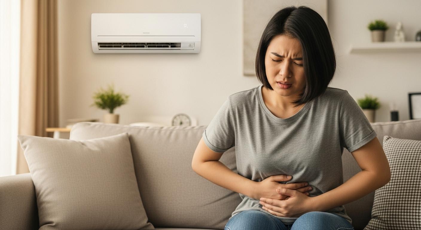 냉방병 복통 설사