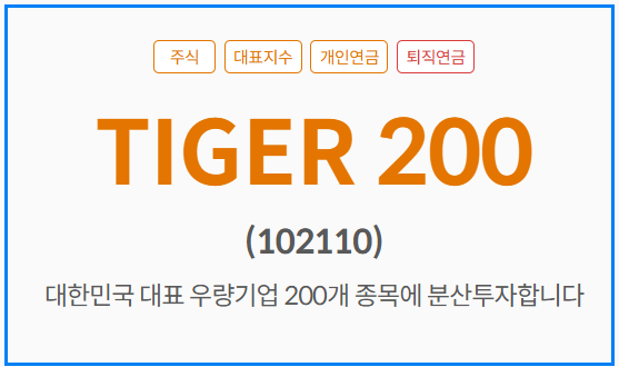 Tiger200 ETF 전망과 매수 타이밍 전략