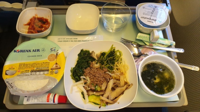 대한항공 기내식-비빔밥