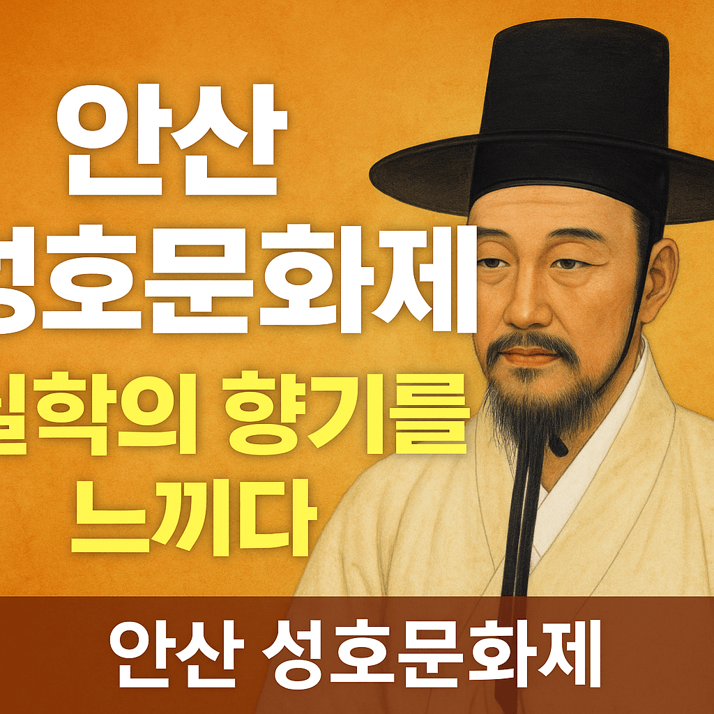 실학의 향기를 느끼다 &ndash; 2025년 안산 성호문화제