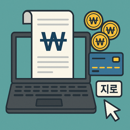 인터넷지로 납부방법 총정리 (통합납부서비스)