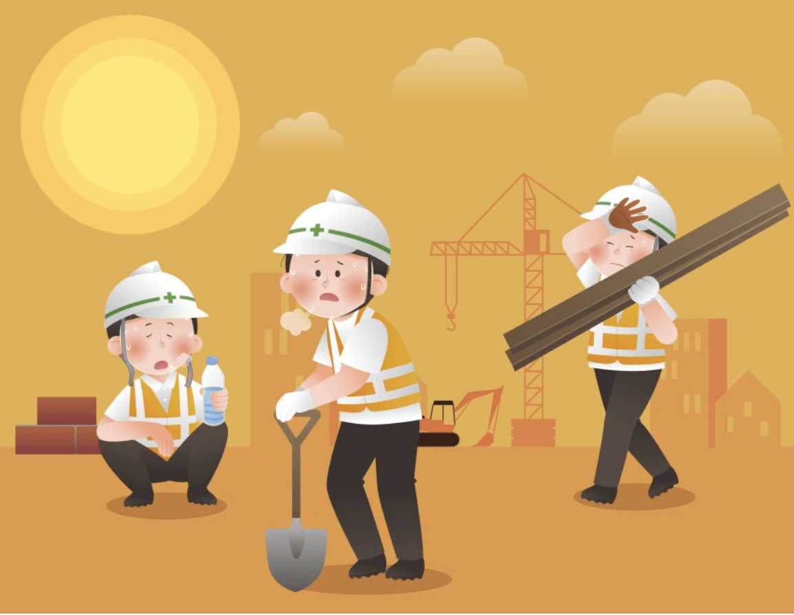 폭염 시 &lsquo;2시간마다 20분 휴식