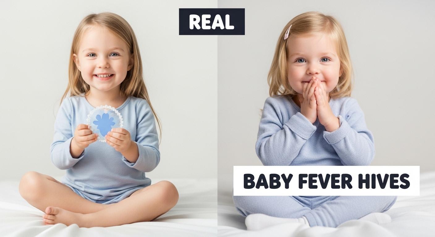 아기 열꽃 두드러기