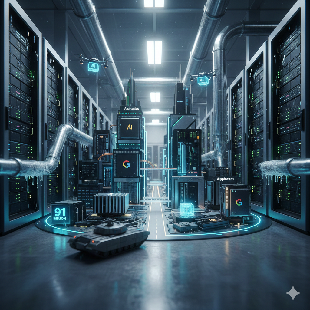 알파벳의 910억 달러 자본 지출이 시사하는 인프라 전쟁의 실체