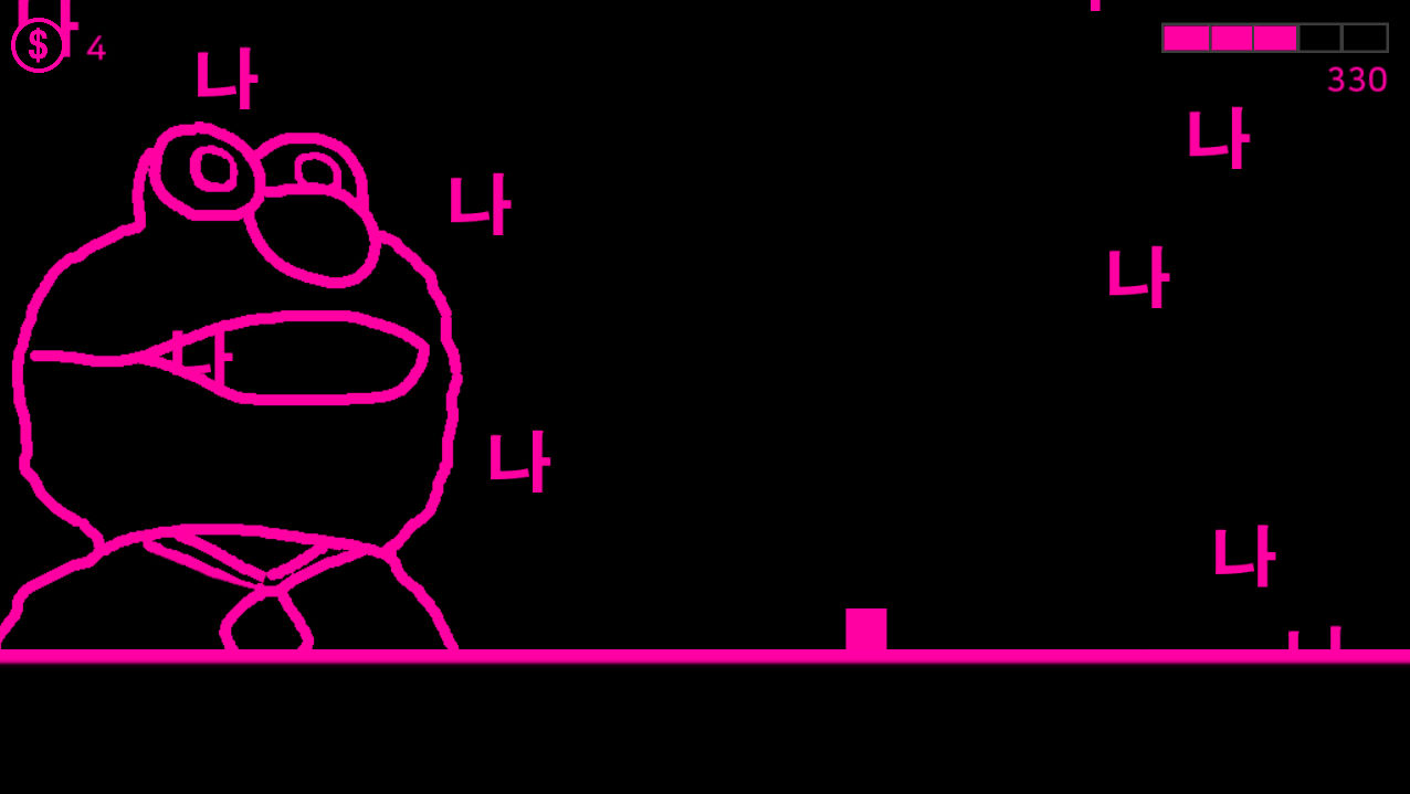 한국밈피하기 3.0 플레이화면2