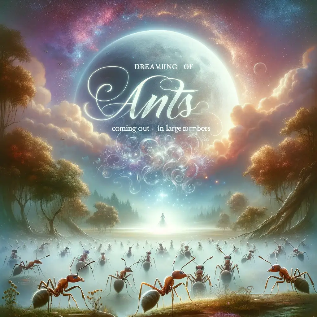 개미 떼 꿈 해몽