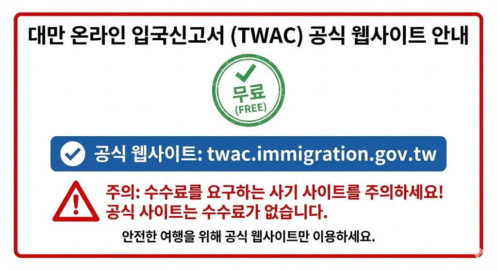 대만 온라인 입국신고서(TWAC) 수정 방법 2026 최신|항공편·숙소 바뀌면 이렇게 하세요