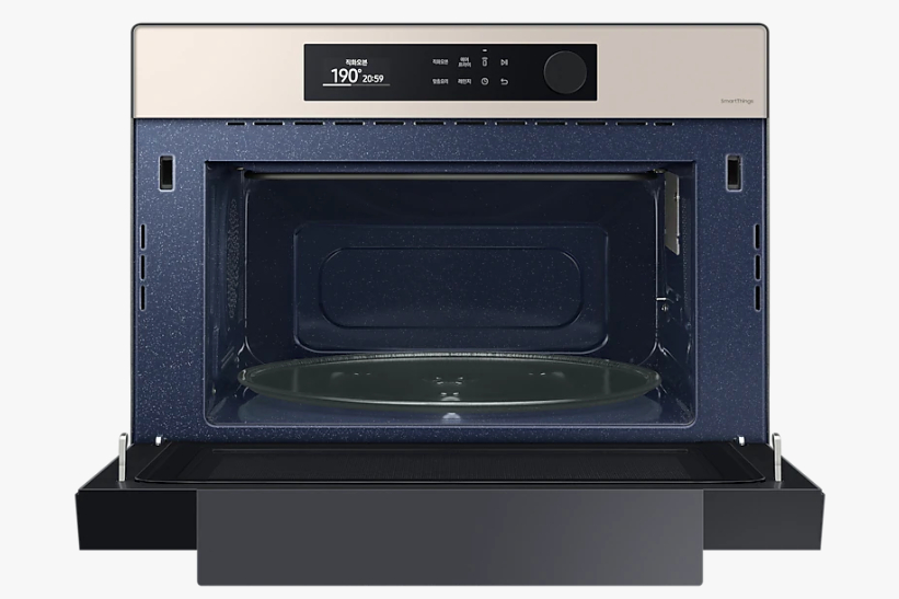 삼성전자 비스포크(BESPOKE) 큐커 오븐(35L, 직화오븐) 색상 글램 베이지