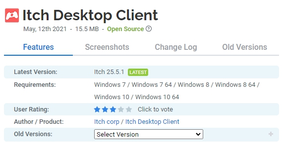 Itch-Desktop-Client