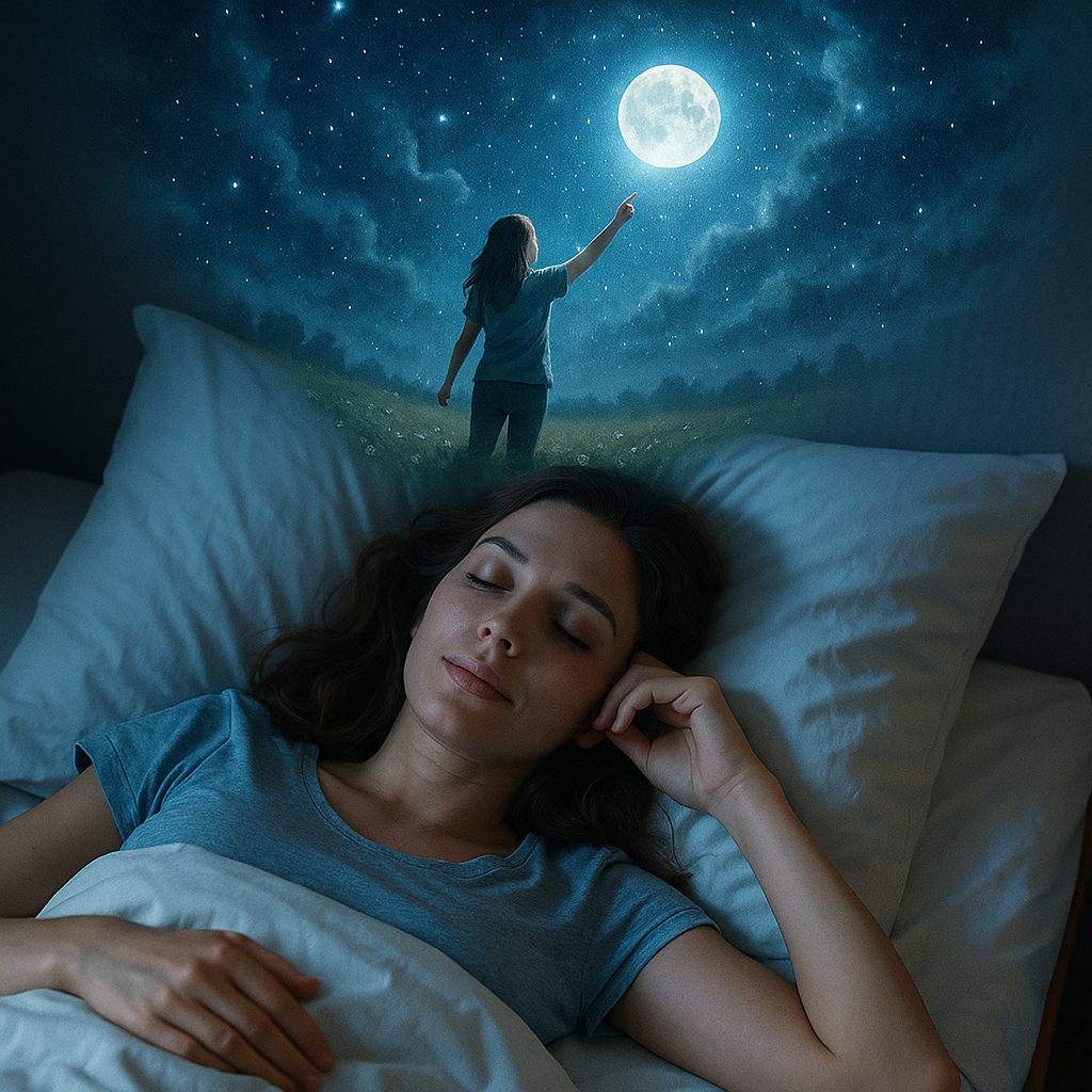 “외부 자극으로 꿈의 방향을 영향 줄 수 있다”는 사실이 과학적으로 증명됨.