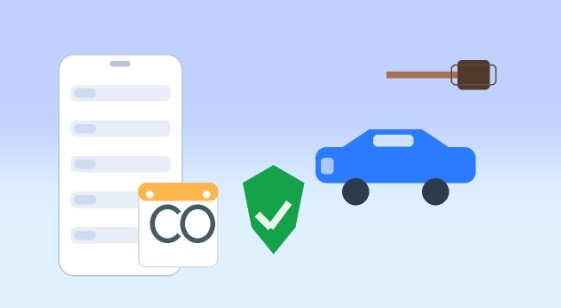 교통민원24와 위택스에서 단속 사진 확인 후 과태료를 자진납부·이의제기하는 흐름을 상징하는 썸네일