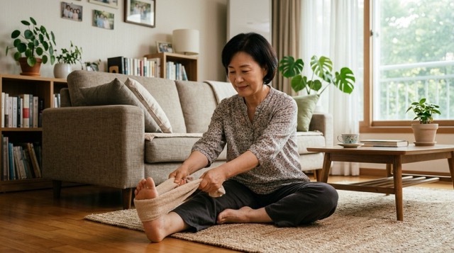 족저근막염 스트레칭 방법 집에서