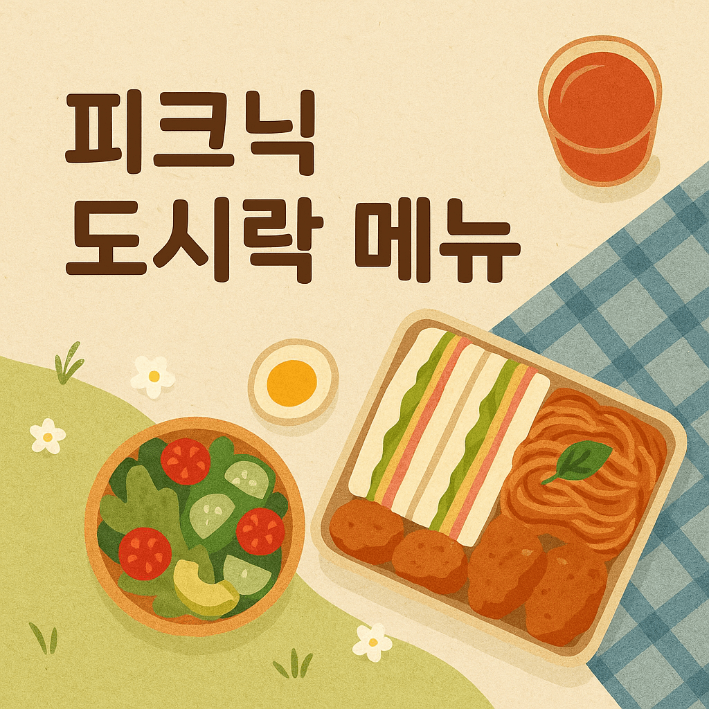 피크닉 도시락 메뉴