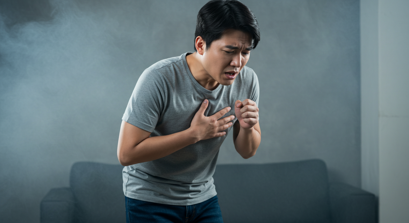 전자담배&amp;#44; 가슴답답&amp;#44; 숨막힘