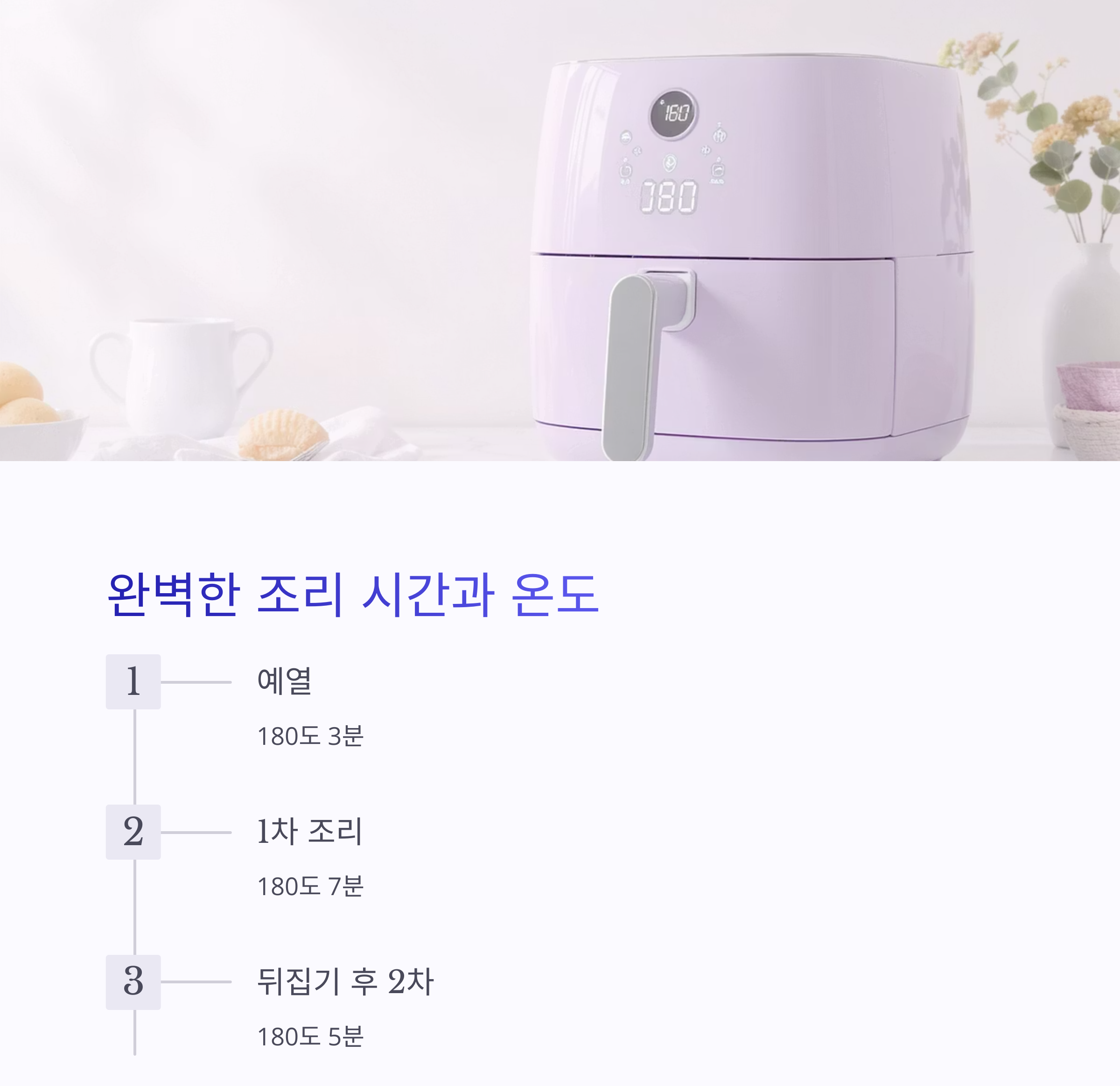 겉바속촉! 에어프라이어로 만든 양송이튀김 황금 레시피