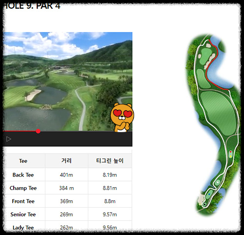 골프존카운티-안성H-18번홀