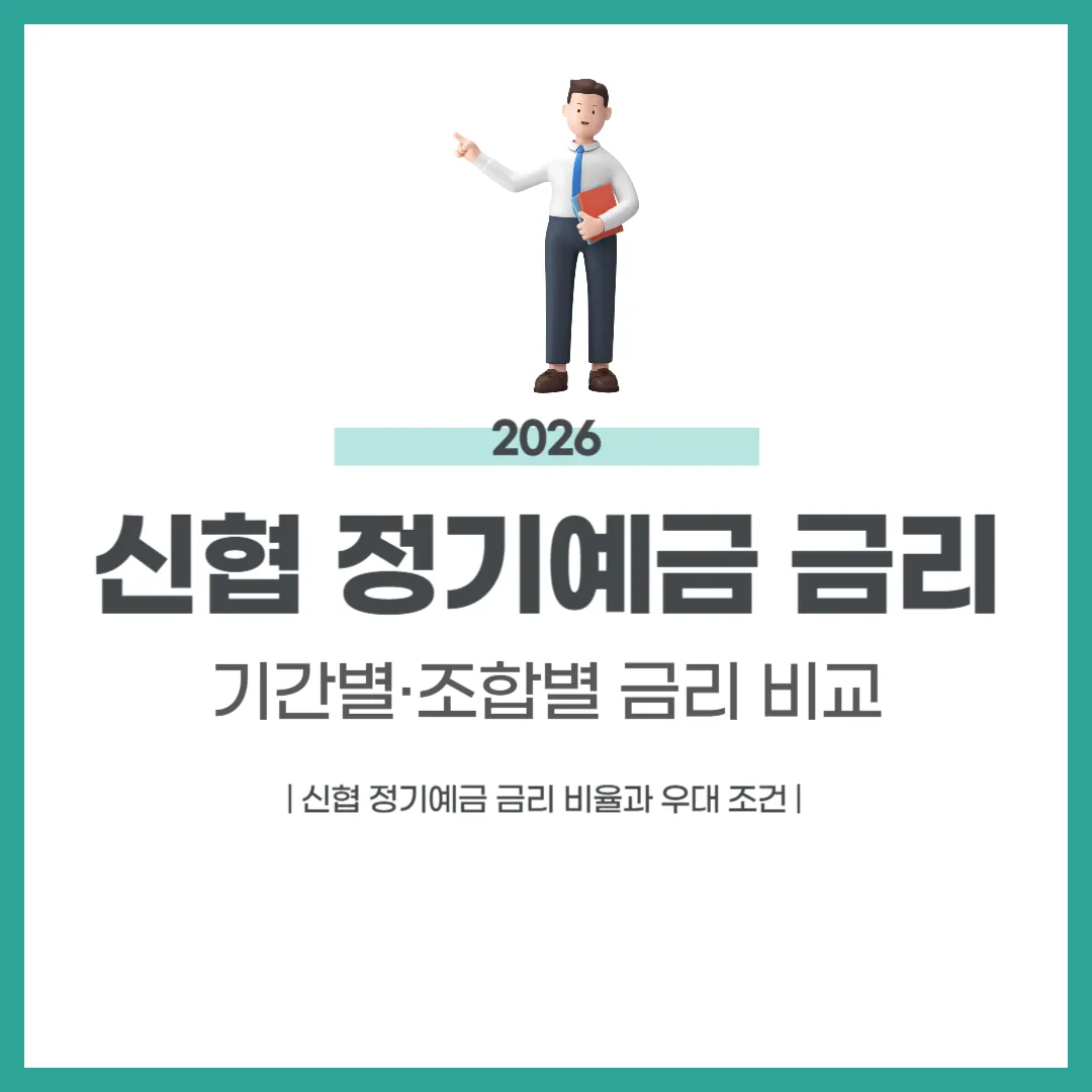 신협 정기예금 금리