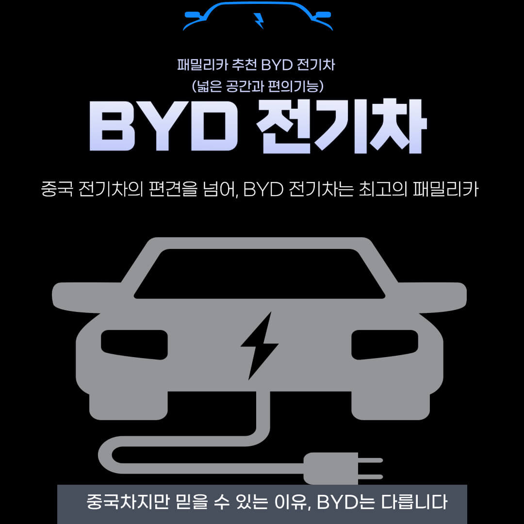BYD 전기차 패밀리카