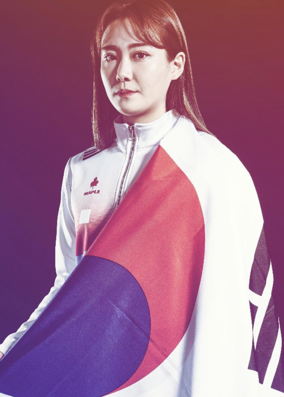 김초희 태극기