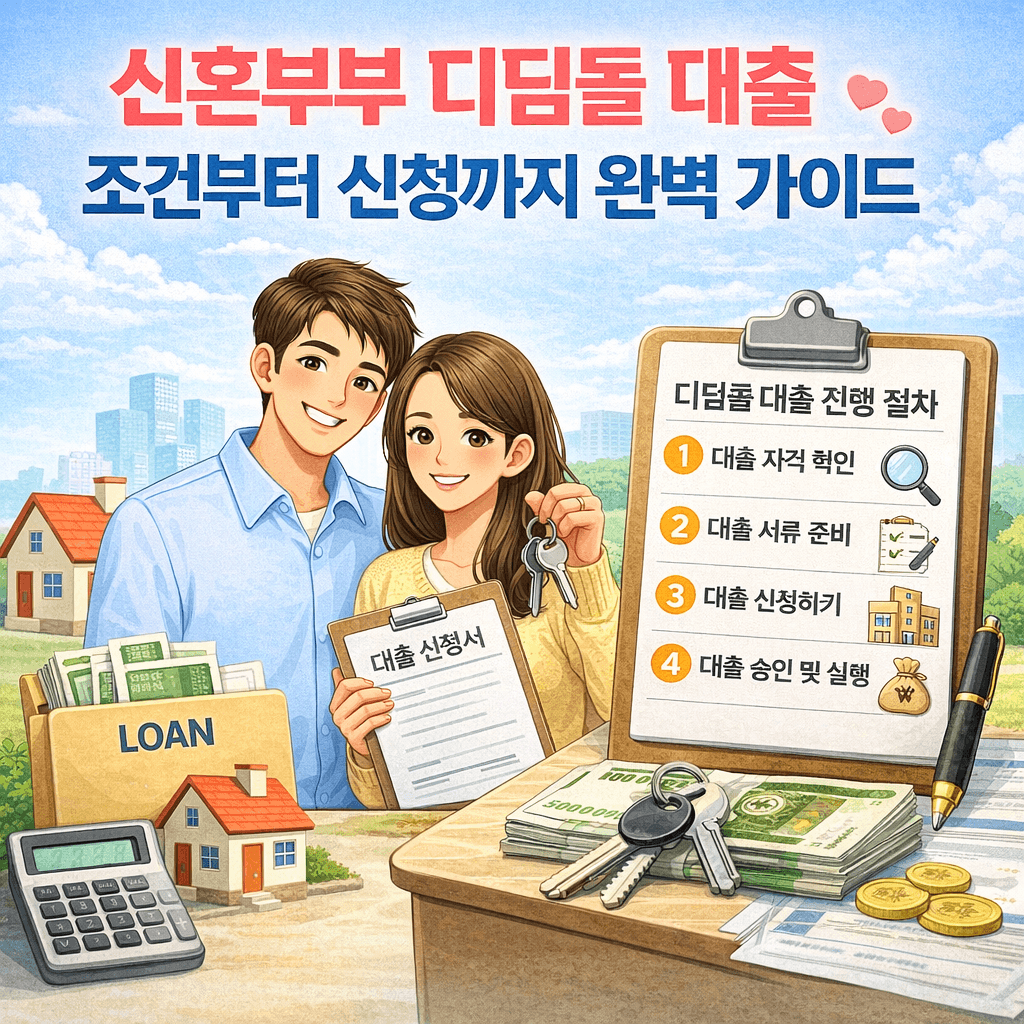 신혼부부 디딤돌 대출 조건