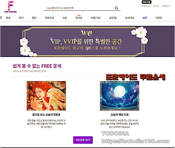 포춘에이드- vip운세