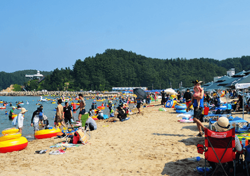 하조대-해수욕장