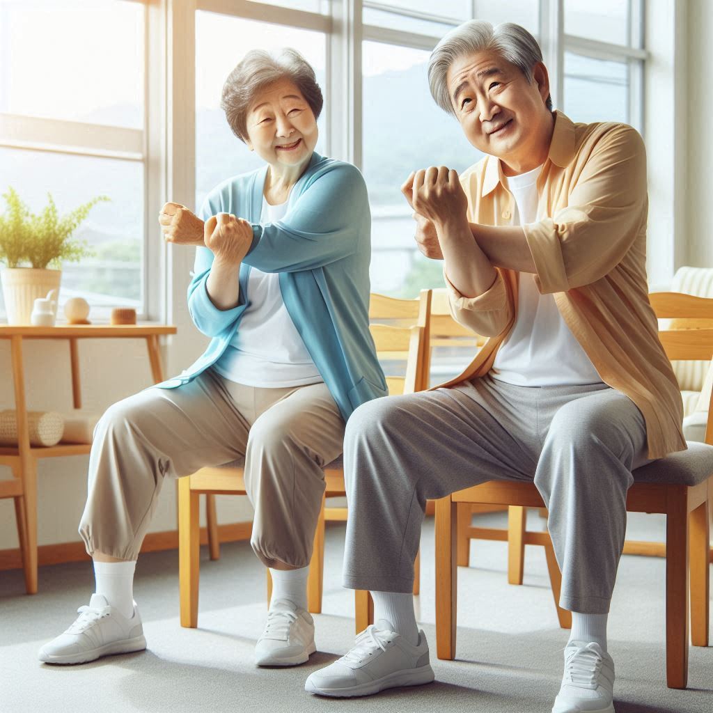 시니어를 위한 10분 의자 스트레칭