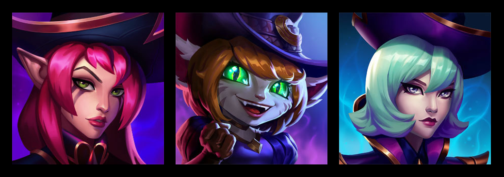 마녀 스킨 아이콘